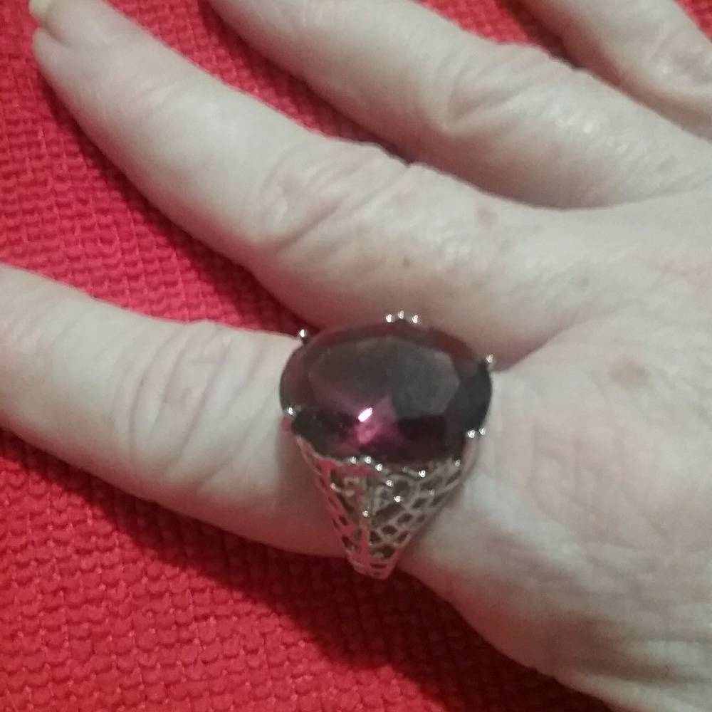 Purple Gemstone Ring